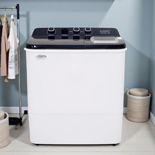 Lavadora Sankey Semi-Automática 11 Kg / Doble Tina / Blanca
