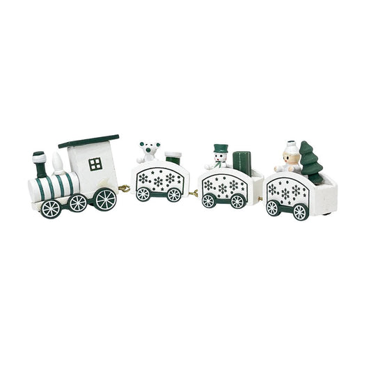 Tren Navideño Decorativo - Blanco / Christmas Elegance – - Christmas Elegance - Titan.com.pa - 2100000566839