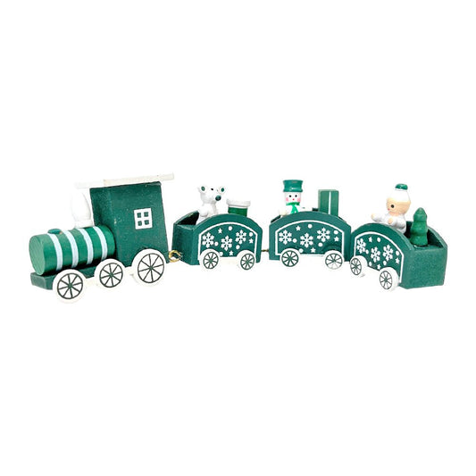 Tren Navideño Decorativo / Verde / Christmas Elegance - Christmas Elegance - Titan.com.pa - 2100000745630