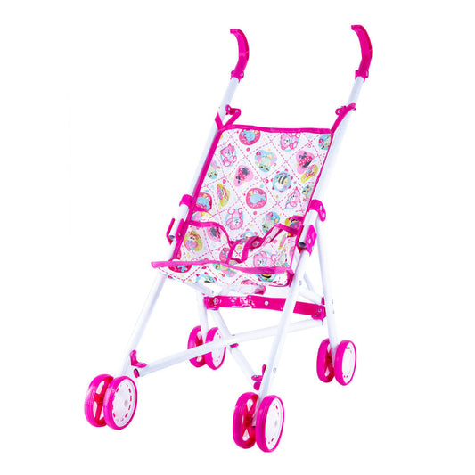 Coche para muñeca diseño de paraguas