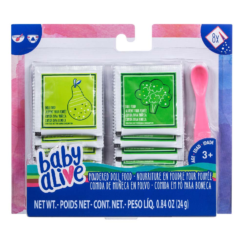Baby Alive Comida De Muñeca En Polvo