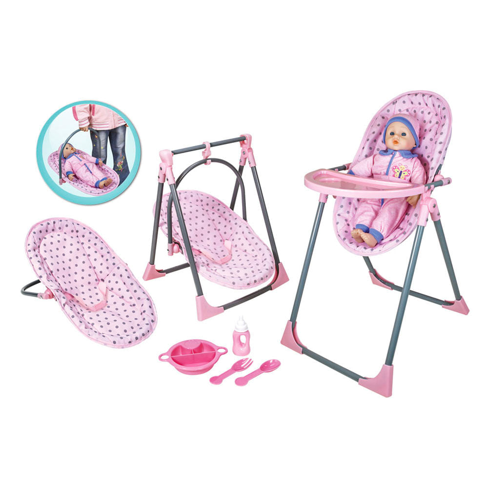 Silla De Comer 4 En 1 Bebé Lissi