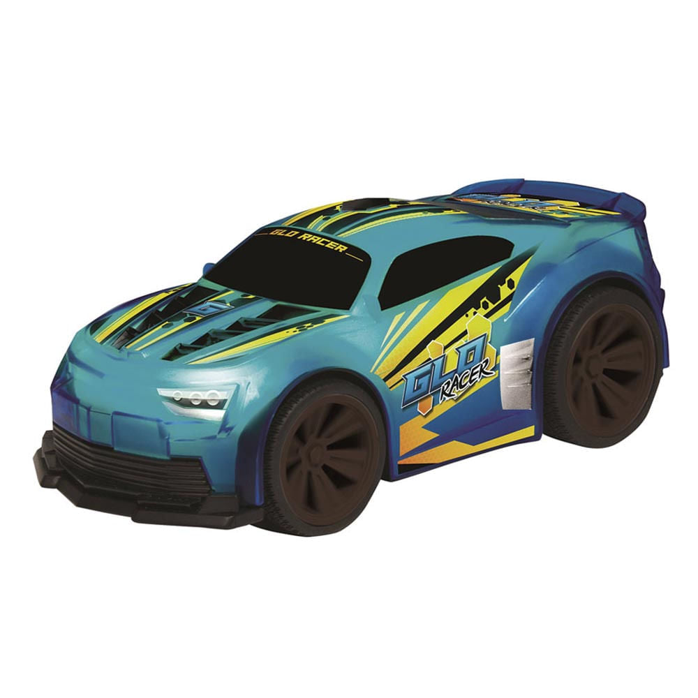 Carro a Control Remoto Glo Racer Kidztech a Escala 1:16