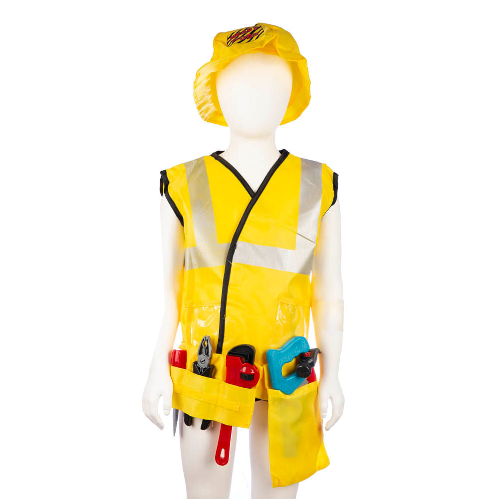 Disfraz De Constructor Para Niños