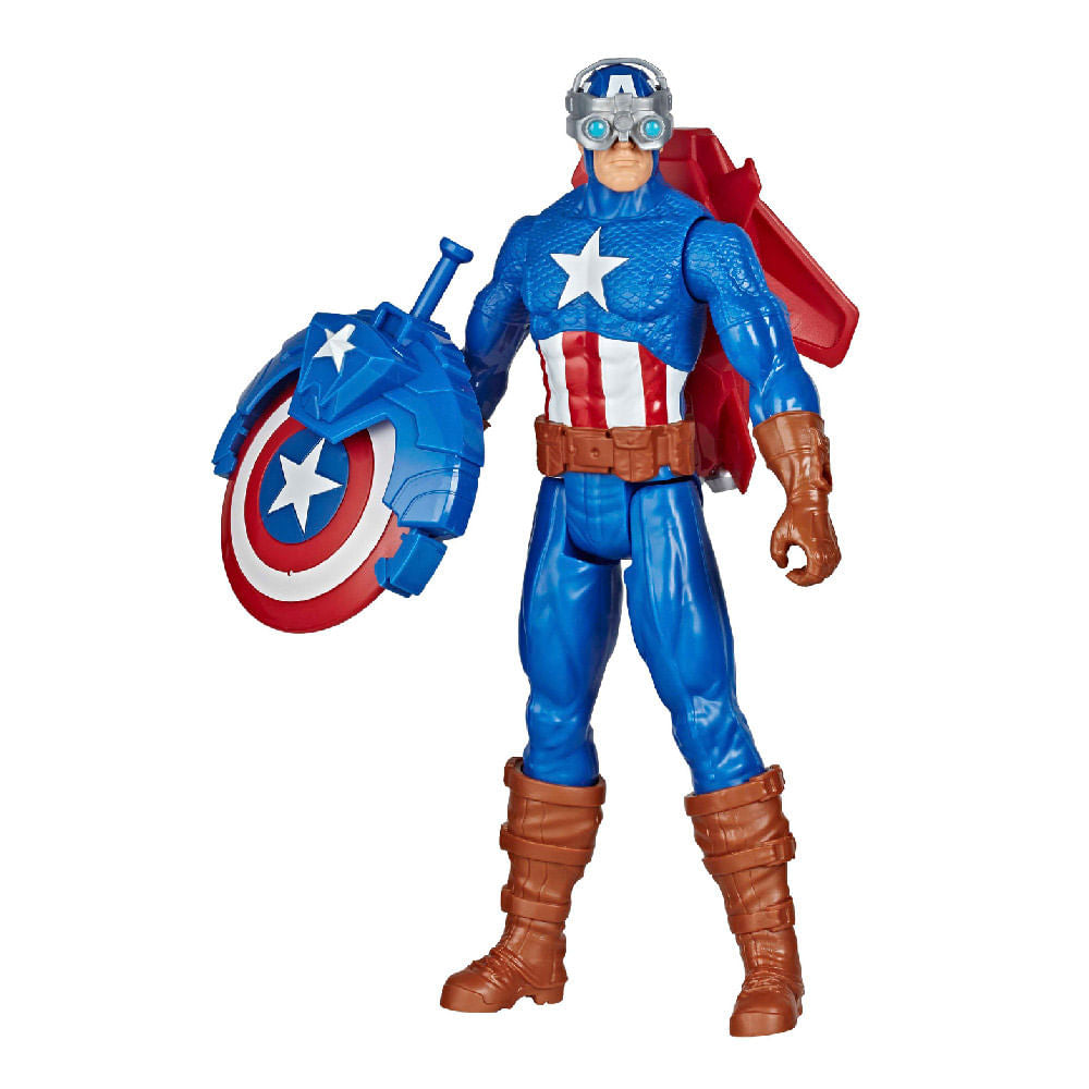 Figura Capitan America Marvel Avengers Figura Hasbro Titan Hero