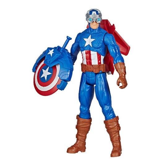Figura Capitan America Marvel Avengers Figura Hasbro Titan Hero