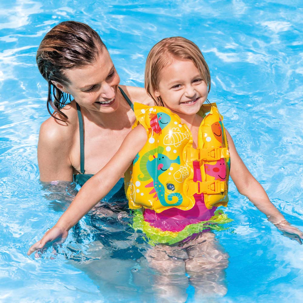 Chaleco Flotador Intex Amigos Tropicales