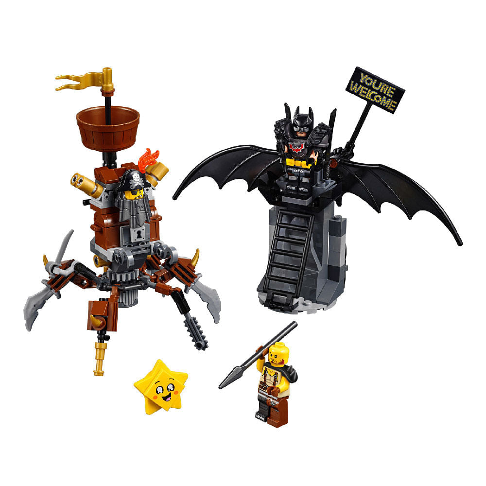 Bloques LEGO® Movie Batman Y Barba Metálica