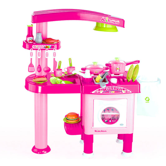Cocina De Juguete Rosa