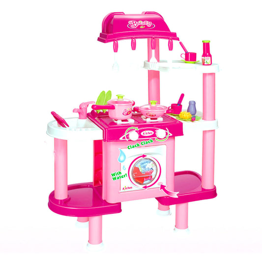Cocina De Juguete Rosa