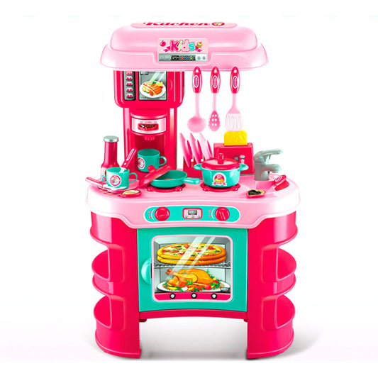 Cocina De Juguete Rosa