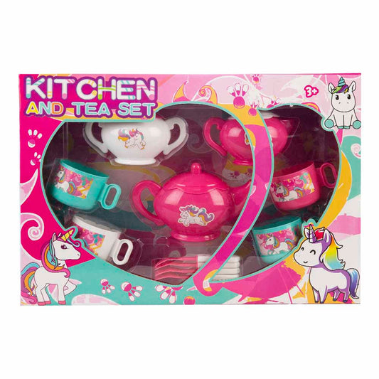 Juego de Té de Unicornios