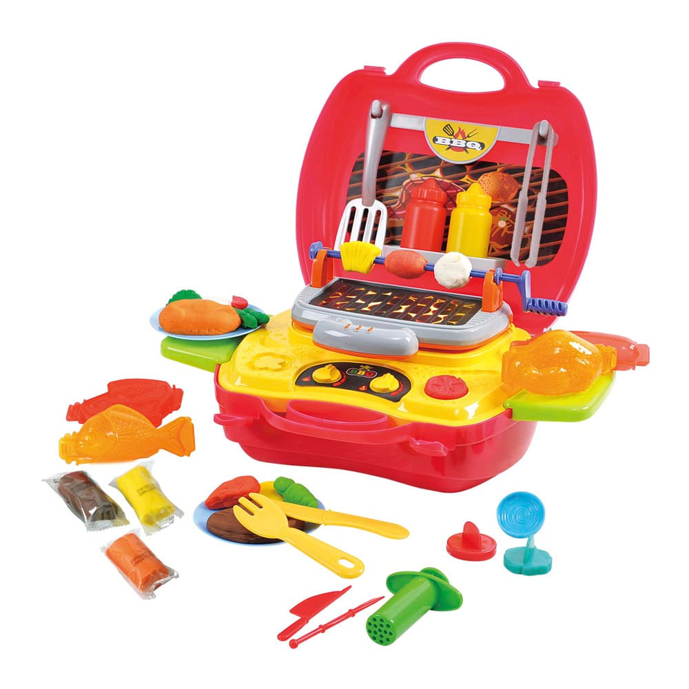 Barbacoa Set PlayGo Con Masilla