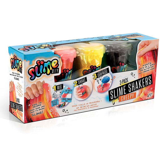 Slime 3 Tarros So Slime Diy Slime Shaker Creepy