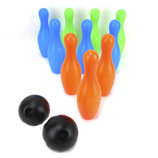Juego De Bolos De Colores De 12 Piezas