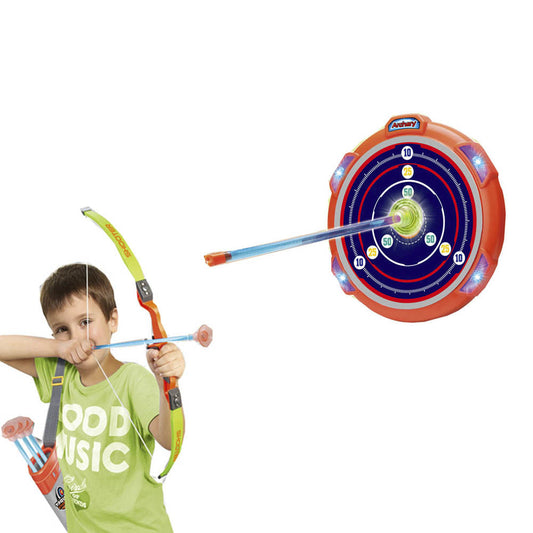 Juego De Arco Flecha y Tablero Con Luces