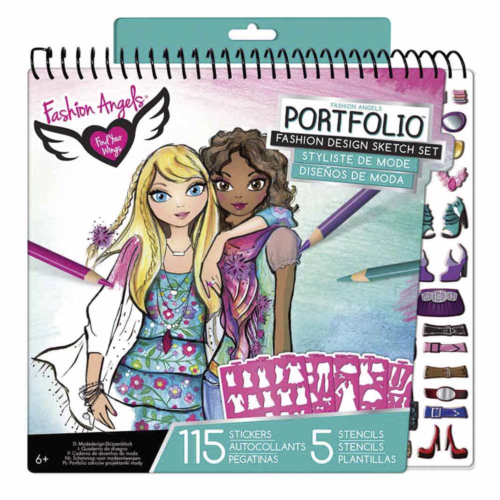 Libreta Diseño De Modas Fashion Angels