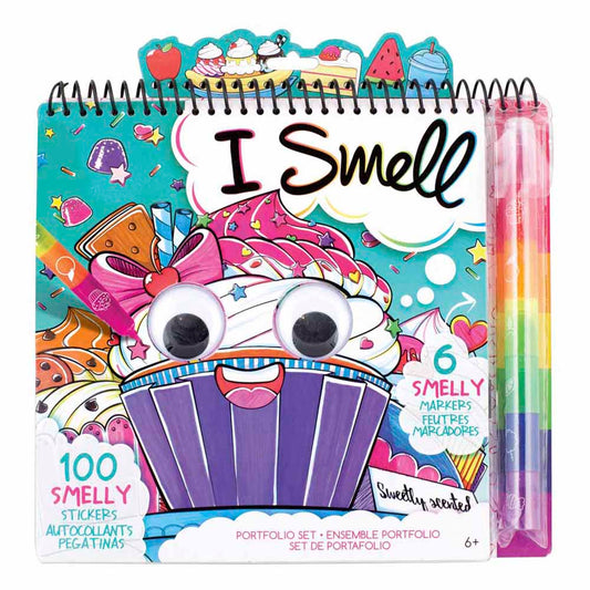 Libreta Smell Fashion Angels Con Marcadores