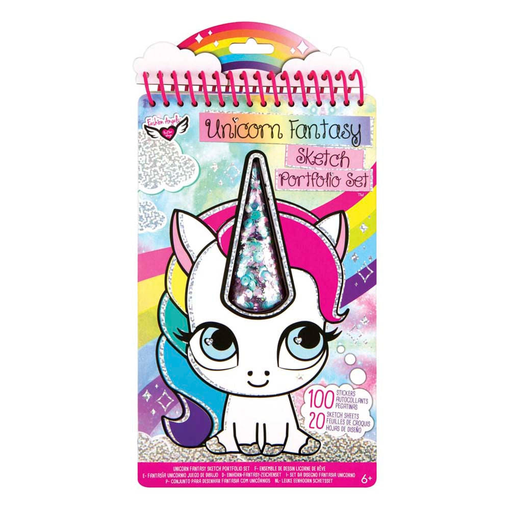 Libreta Unicornio Fantasía Fashion Angels