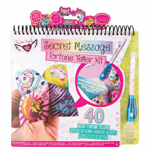 Libreta Fashion Angels Mensajes Secretos