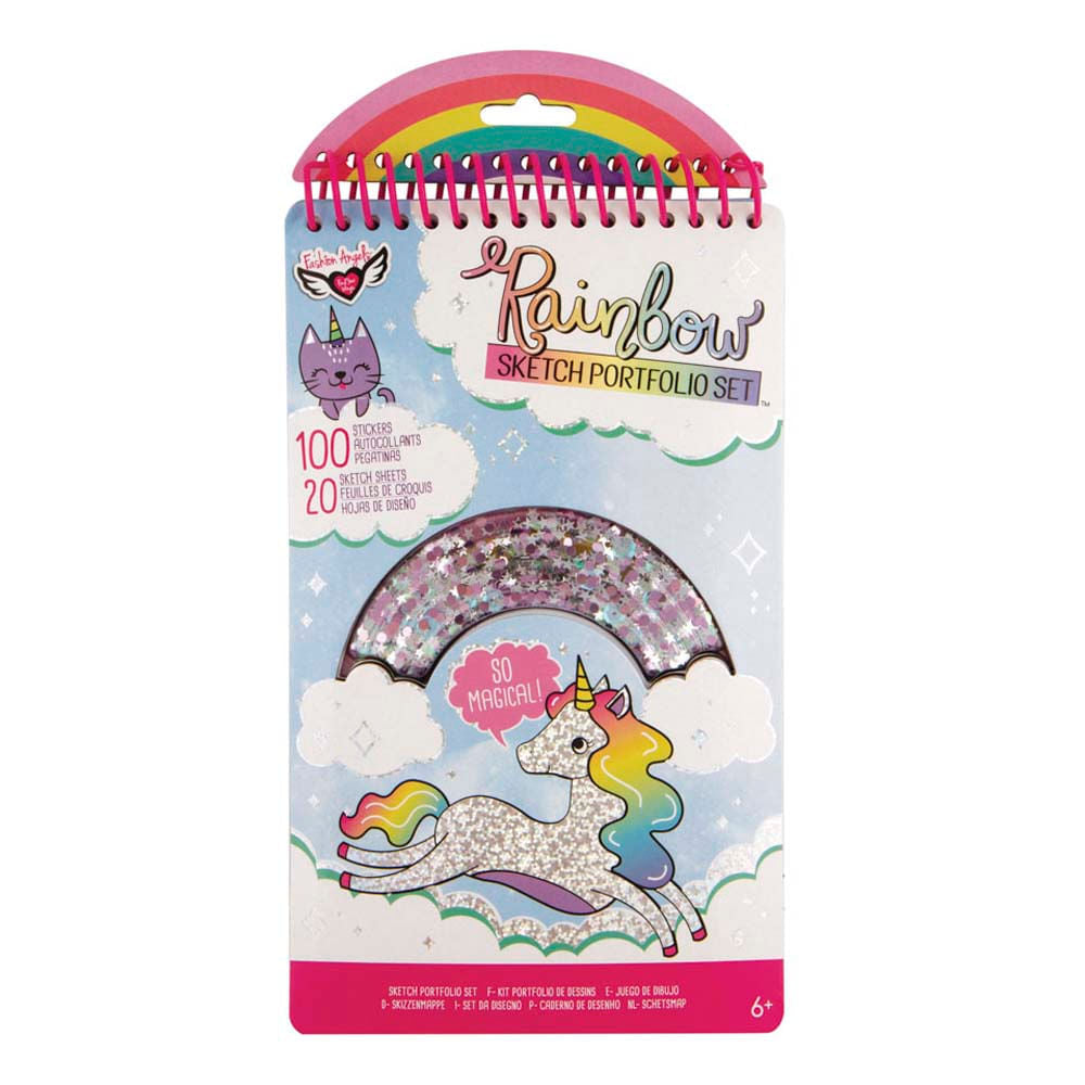 Libreta Fashion Angels Arcoiris