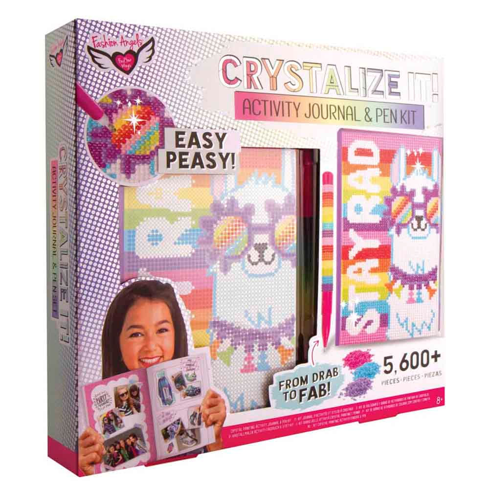 Diario De Actividades Fashion Angels Cristales