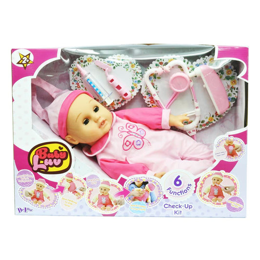 Muñeca Bebé DeLuxe Check Out Kit