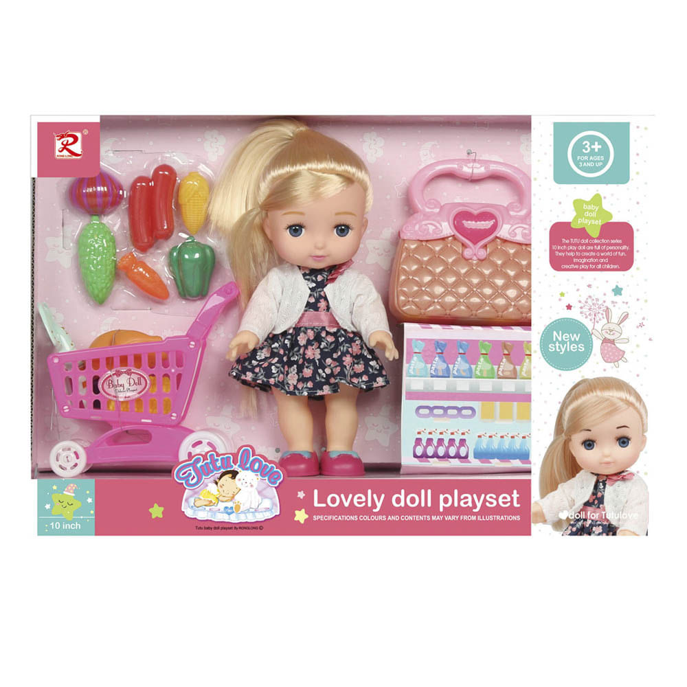 Muñeca Set De Supermercado