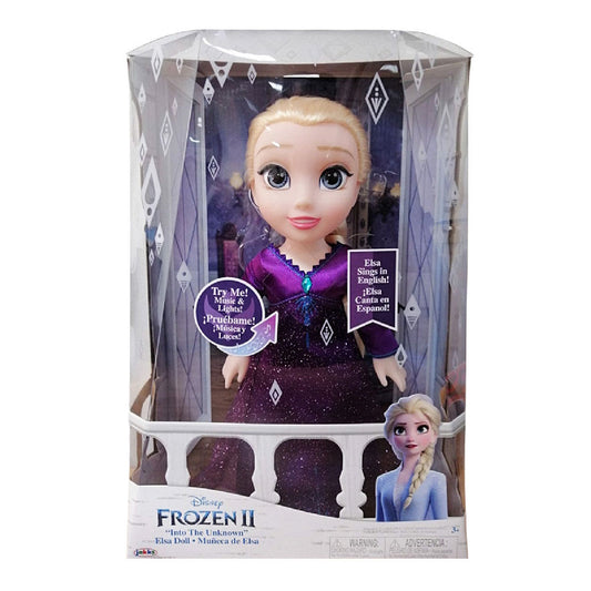 Muñeca Elsa Sings Con Luces Dress Frozen