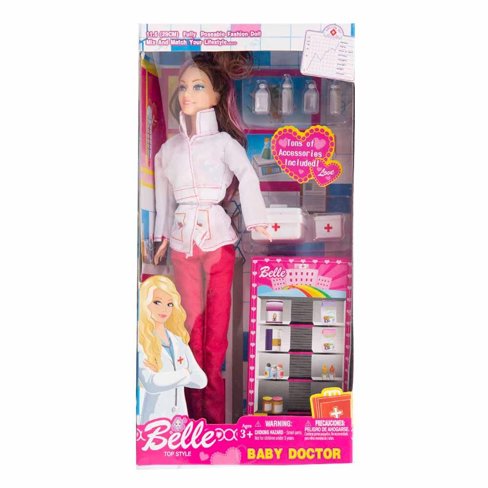 Muñeca Belle Doctora