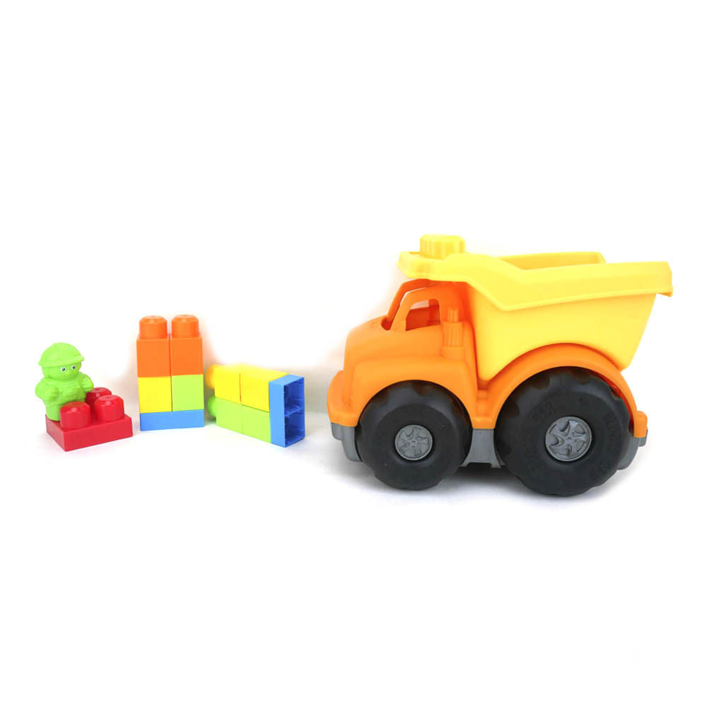 Camión De Construcción Grande Con Bloques