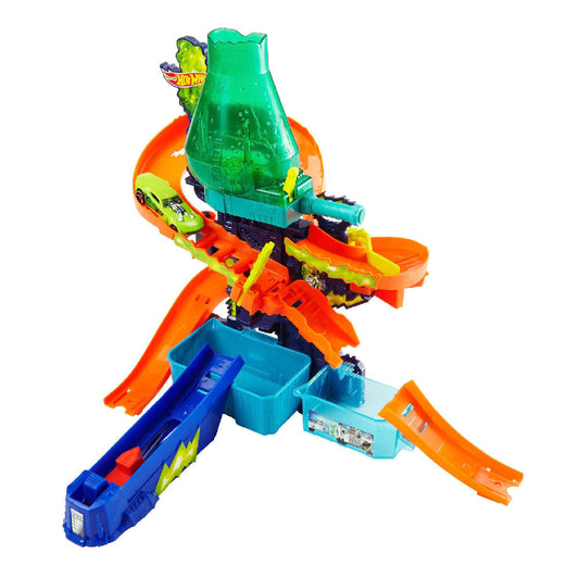 Pista De Carro Hot Wheels Laboratorio Científico