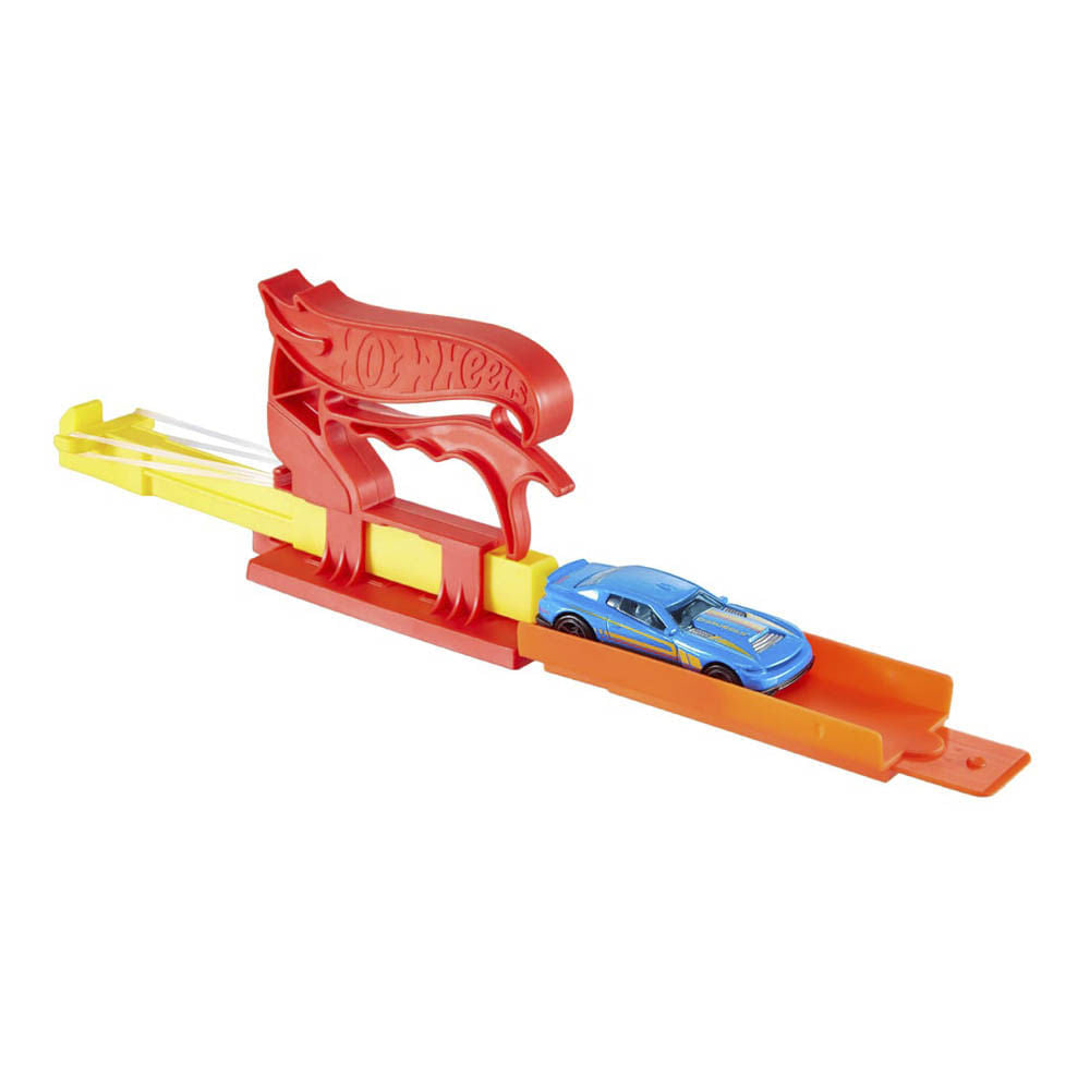 Accesorio para Pistas Hot Wheels Lanzador de Bolsillo