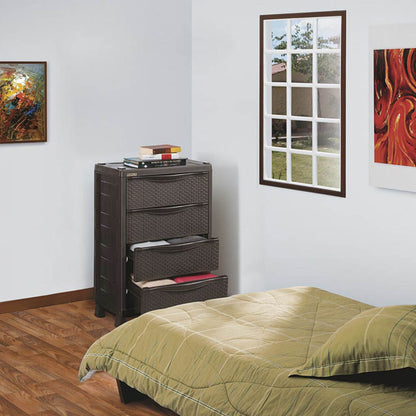 Gavetero Rimax Apariencia Rattan