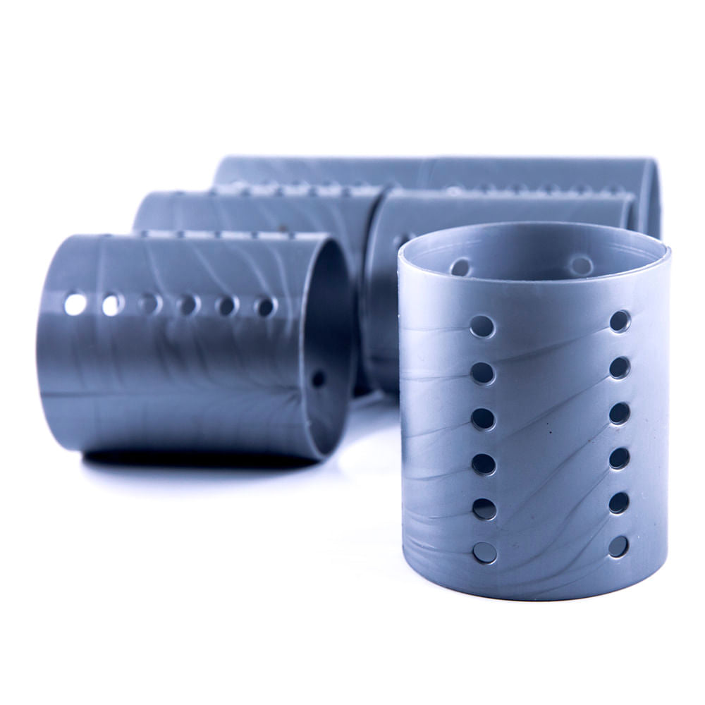 Set De Rollos Para El Cabello Plásticos Jumbo 12 Piezas