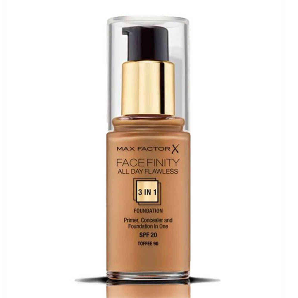 Base Max Factor Face Finity 3en1 Foundation Toffee