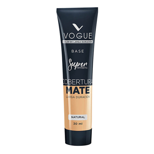 Base Líquida Cobertura Mate Natural 30 ml