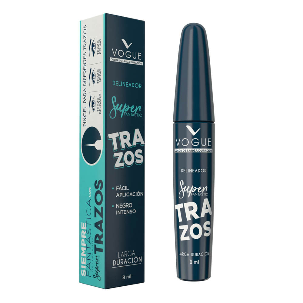 Delineador Ojos Liquido Super Fantastic Negro