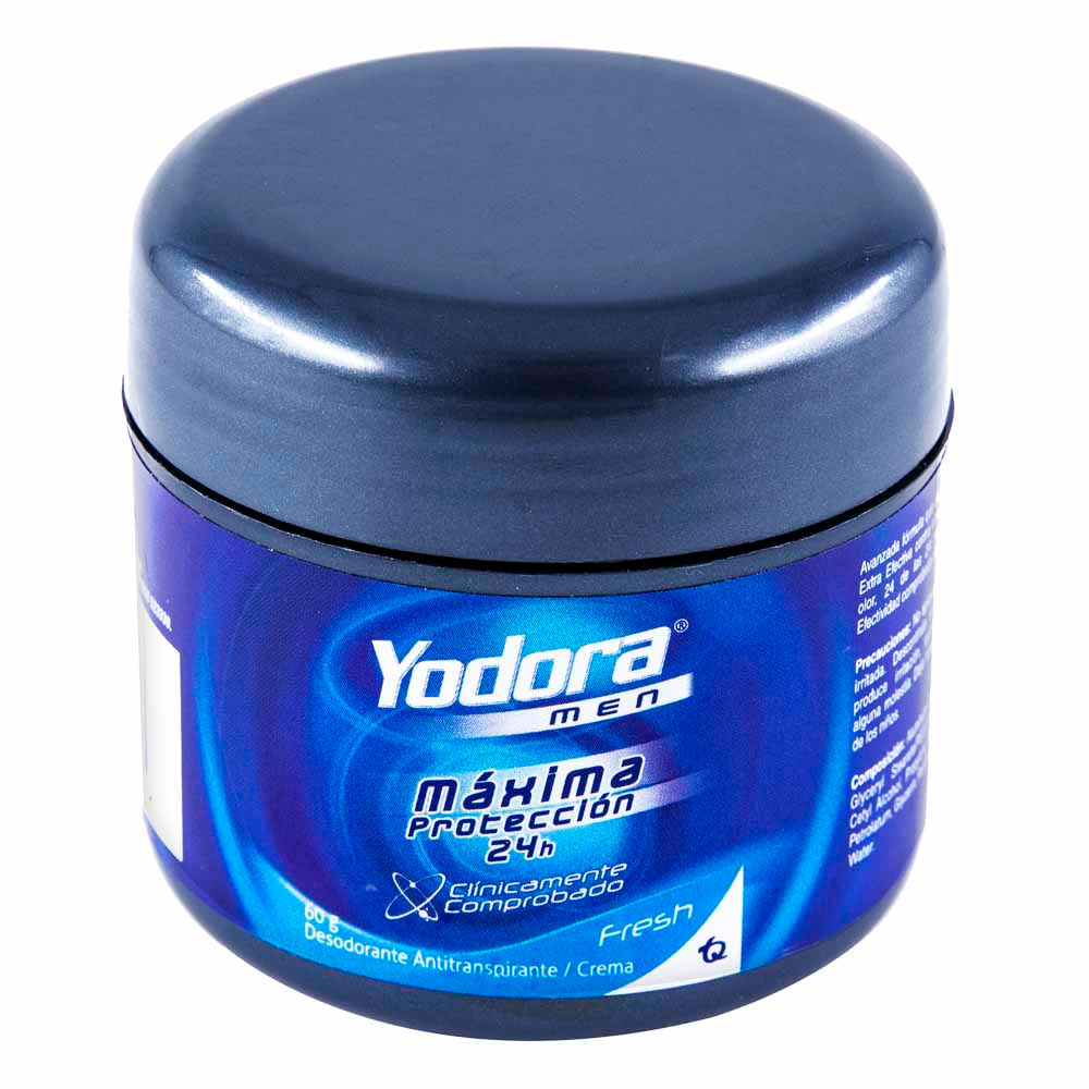 Desodorante Yodora En Crema Antitranspirante Fresh Hombre