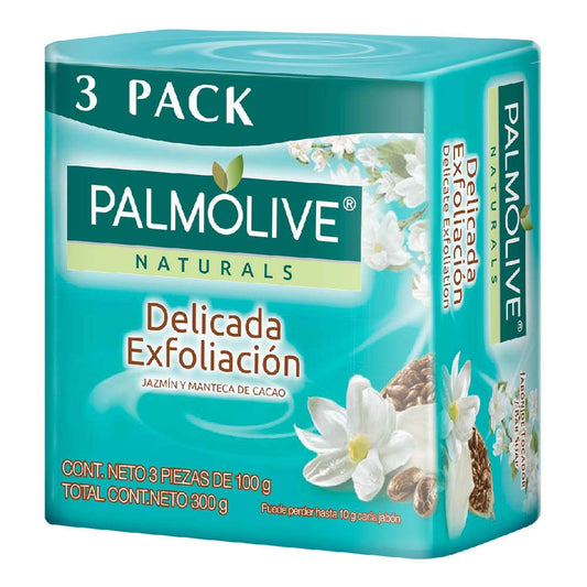 Jabón Palmolive Jazmín y Cacao 100 g 3 Piezas