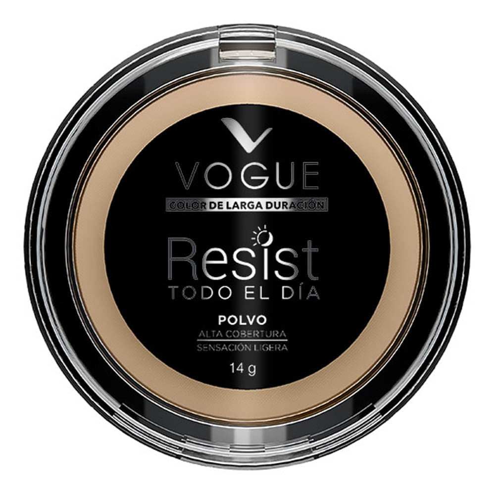 Polvo Compacto Vogue Resist Natural 14 g