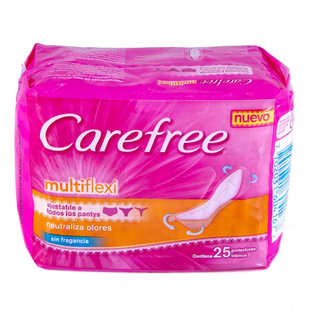 Protectores Diarios Carefree 24 piezas