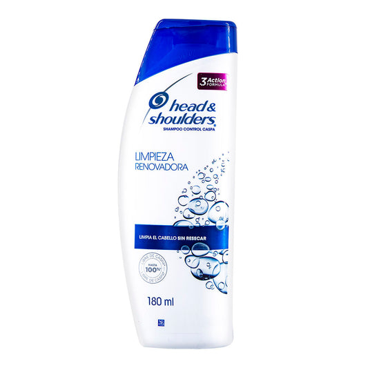 Shampoo Head & Shoulders Limpieza Renovadora 180 ml