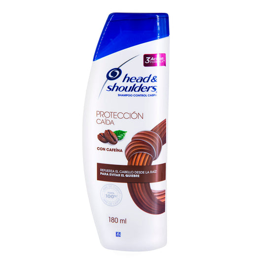 Shampoo Head & Shoulders Protección Caída 180 ml