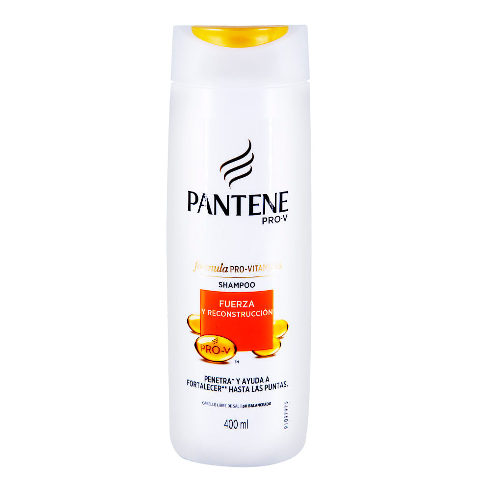 Shampoo Pantene Fuerza y Reconstrucción 400 ml