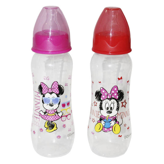 Biberón Disney Minnie Plástica de 8 oz - Surtido
