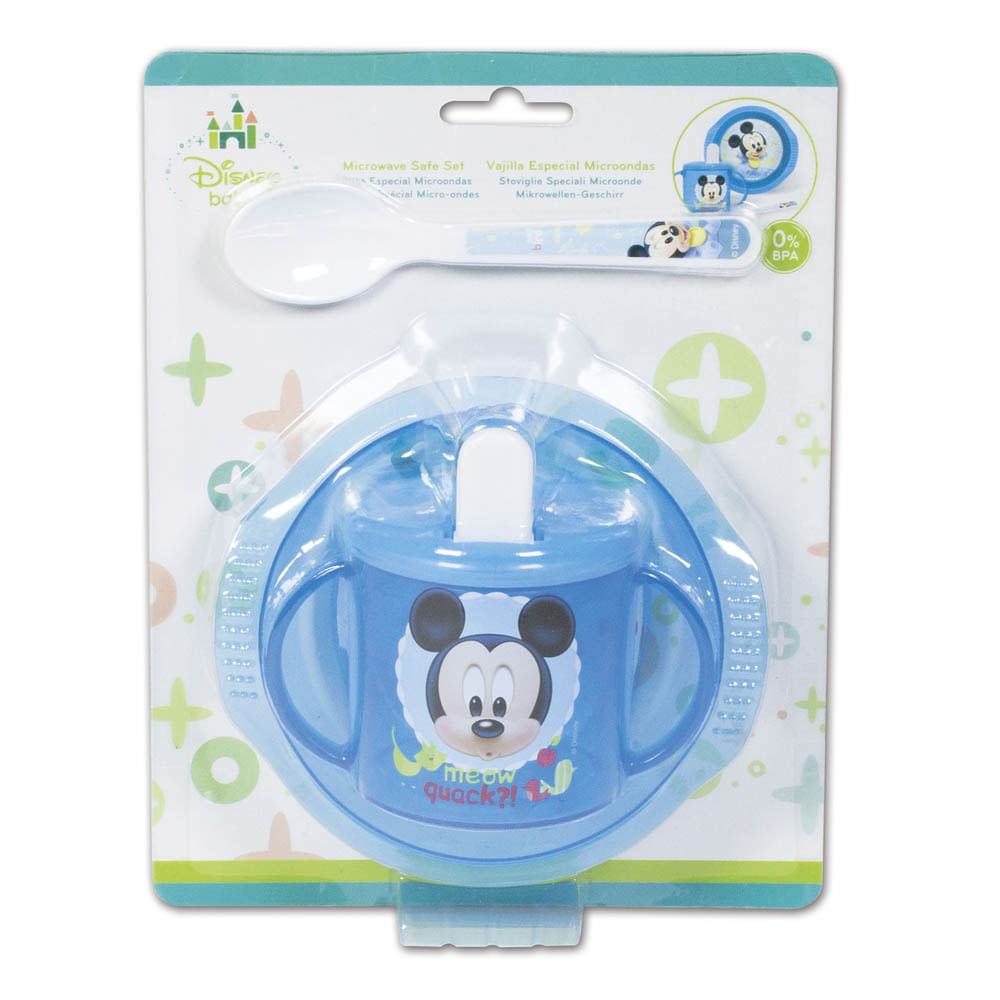 Set de Cubiertos Disney Mickey Mouse 3 Piezas