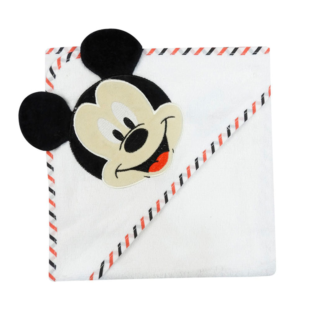 Toalla de Baño Disney Mickey Mouse Para Bebé Niño