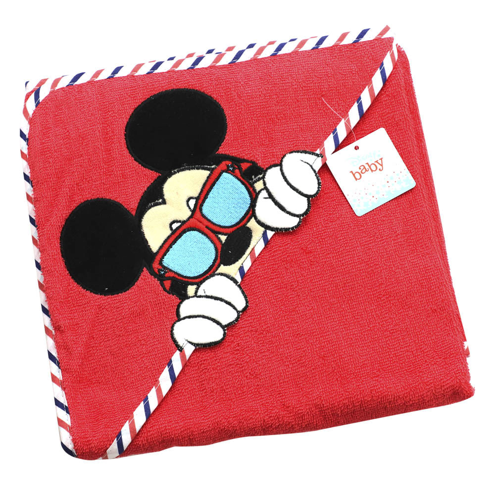 Toalla de Baño Disney MIckey Mouse Para Bebé Niño