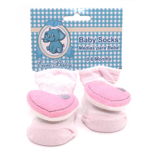 Medias Euro Baby Para Bebé Niña 0 - 6 Meses